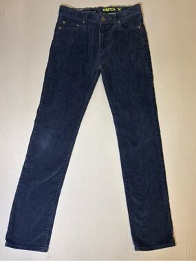 Boys Crew Cute Size 14 Navy Corduroy Stretch Pants - Classic Straight